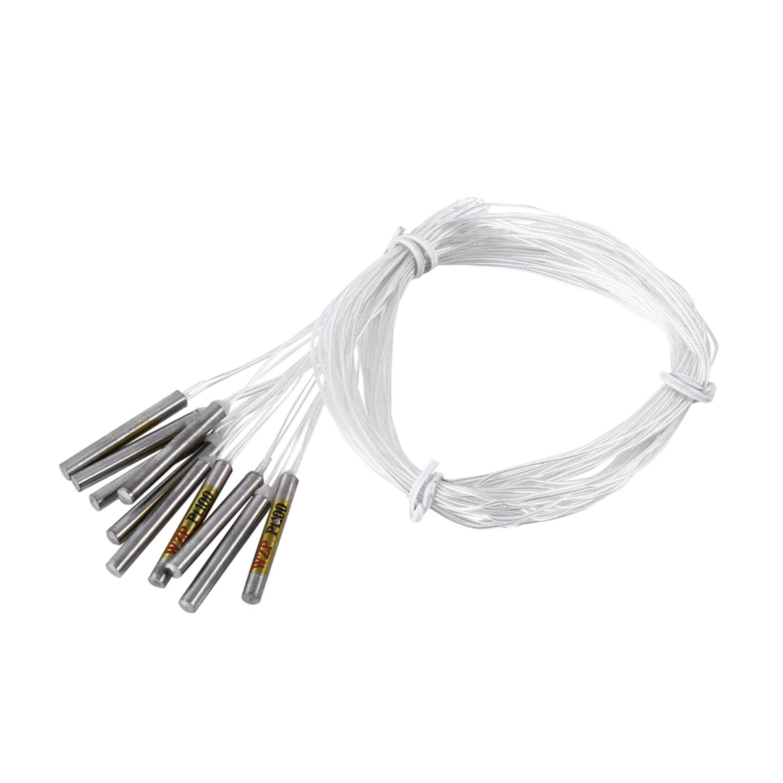 

PT100 Waterproof Sensor Probe for Temperature Controller Sensor Probe PT100 Probe Waterproof Temp Probe Temperature Probe