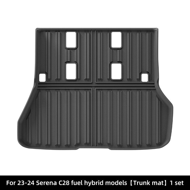 Trunk Mat for 2016-2024 Serena C27 E-POWER/C28 - Durable TPE Cargo Liner