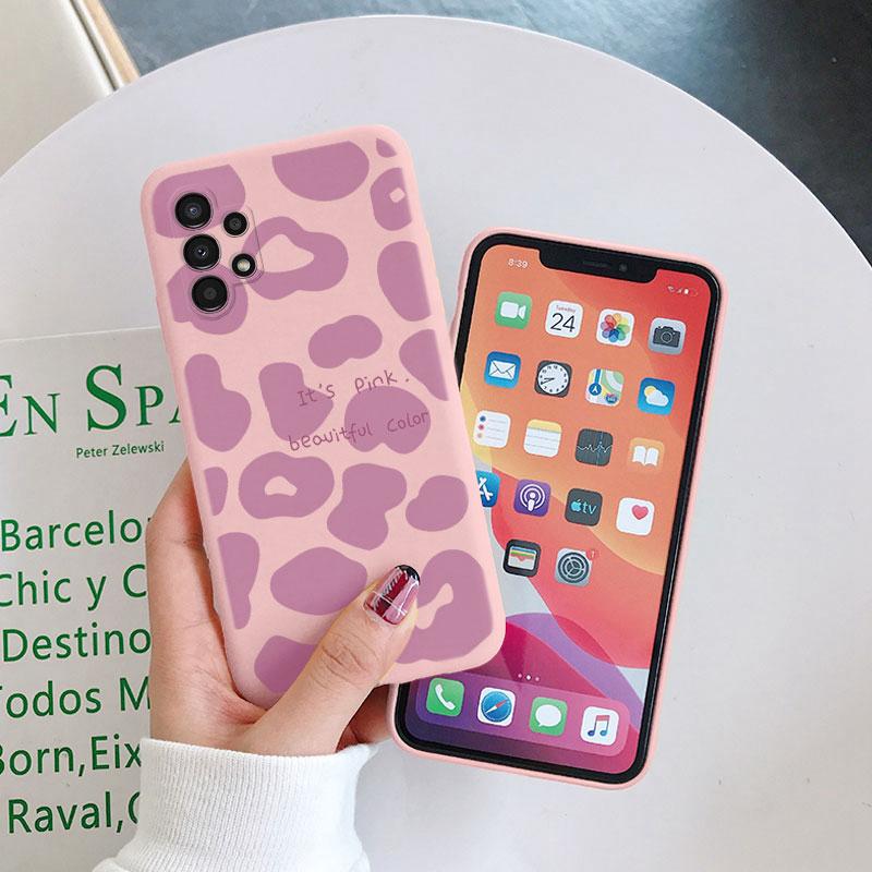 For Samsung Galaxy A13 4G A 13 5G Phone Case Fashion Leopard Print Pattern Soft Silicone Funda For Samsung A36 A15 A25 A35 Cover