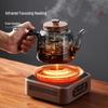 YIHUTEA Glass Tea Set with Electric Stove