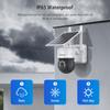 Solarbetriebene Kamera CCTV-Sicherheitskameras 4G SIM / WIFI 360 Outdoor wasserdichte PIR-Kamera zur Personenerkennung