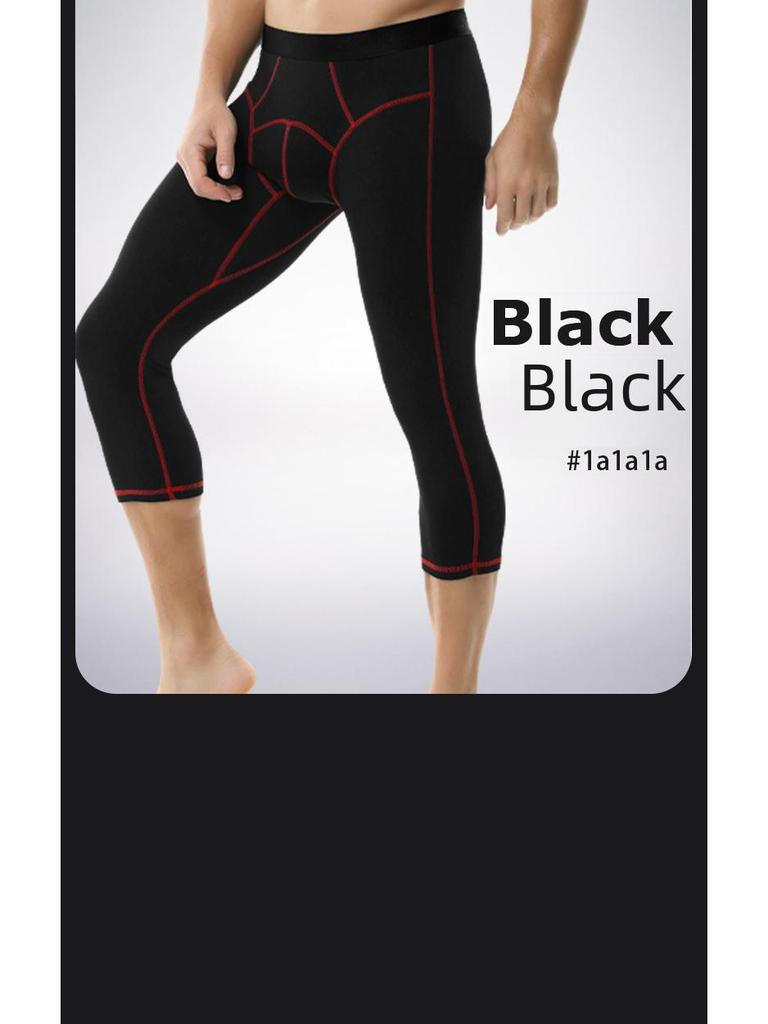 Thermo-Leggings aus Wollmischung für Herren in großen Größen – dünne, enge Hosen für Jungen im Herbst/Winter