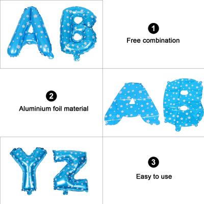 Letter Balloons Alphabet Set 16 Inch Foil Reusable Decorative Wedding Birthday Party Supplies Christmas Anniversary