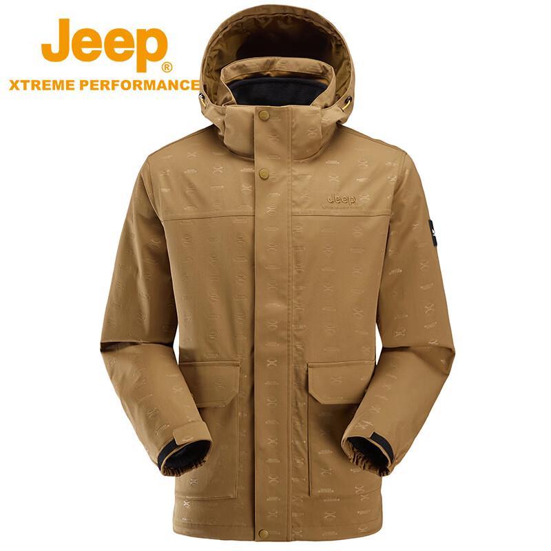 Jeep Men's Outdoor Windproof Waterproof Jacket