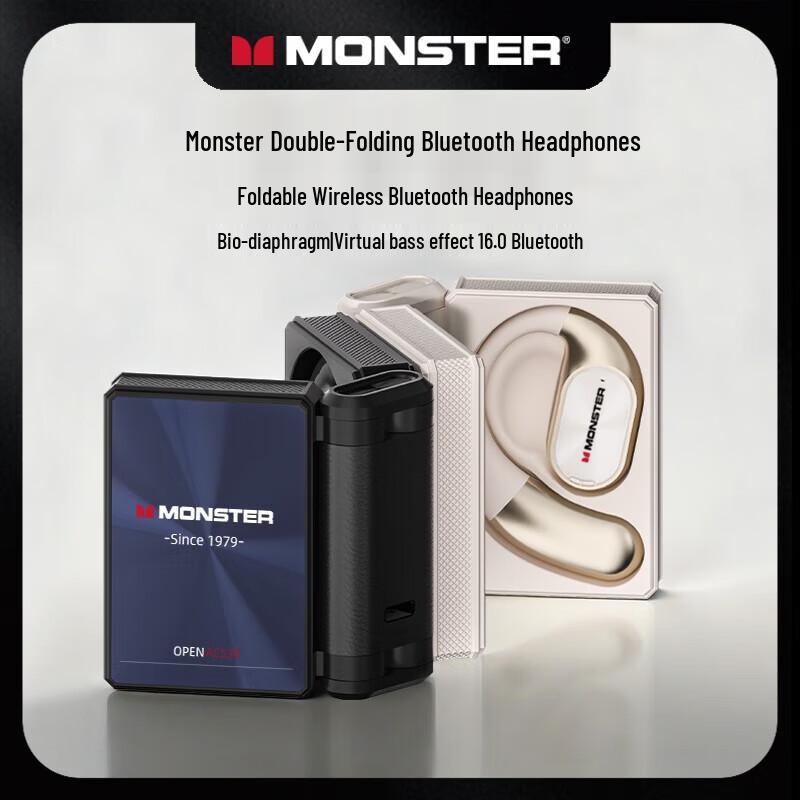 Monster AC530 Ear-Hook Wireless Bluetooth Sports Headphones