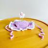 Handmade Cute Pet Knitted Hat with Small Flower Decoration for Dogs