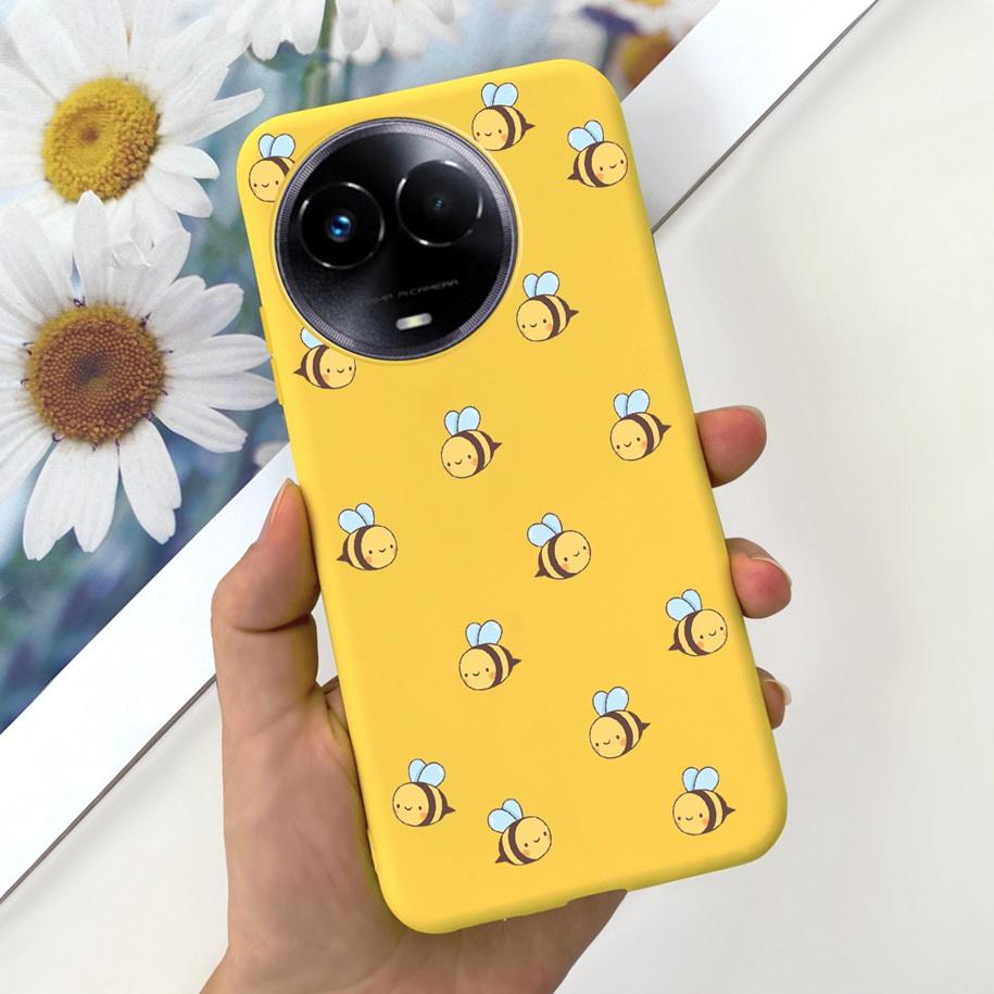 Shockproof Case For Realme 11 5G / Realme 11X Phone Cover Fashion Girls Soft Silicone Funda For Realme11 11 X 2023 RMX3785 Coque