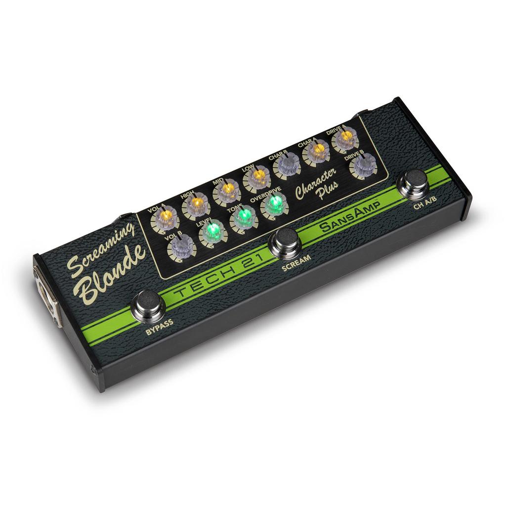 Tech21 SANSAMP Effector Character Plus Fender Tube Screamer SCREAMING BLONDE + []