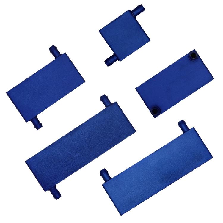 Aluminum Water Cooling Block Liquid Water Cooler Heat Sink for Industrial Laptop