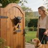 Highland Bull Welcome Bell Resin Cow Shape Mounted Decorative