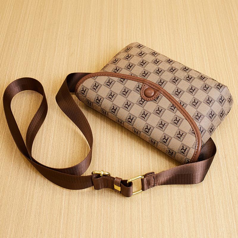 Bag Crossbody Bag Fanny Pack Fashion Broadband One-shoulder Women's Bag Hipster Chest Bag Underarm Bag Slant Bag Small Bag