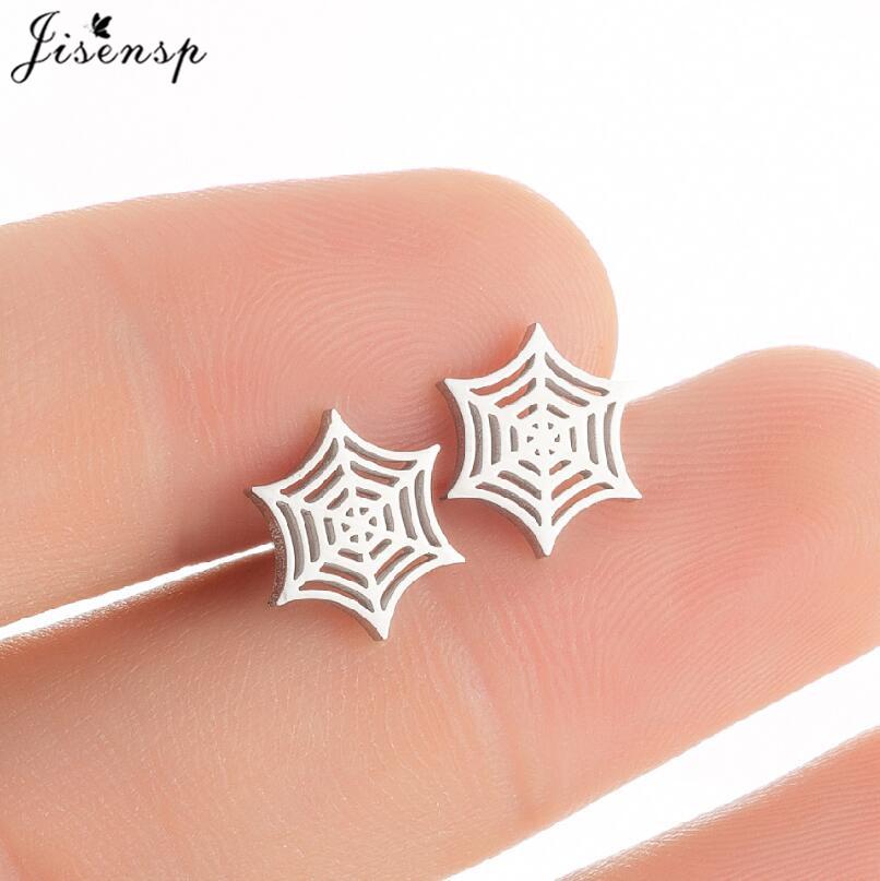 Lovely Dog Paw Earrings Women Multiple Stainless Steel Earings Fashion Jewelry Mushroom Rocket Lighter Ear Studs Weird Gift