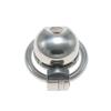Stainless Steel Chastity Lock Penis Cage Thickened Veil Stable Snap Ring for Men Wear Out Lock Bird SM