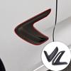 Matt Black Side Fender Air Vent Cover Trim For BMW 3 Series GT F30 2012-18