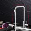 304 Stainless Steel Universal Rotating Faucet for Sink or Basin