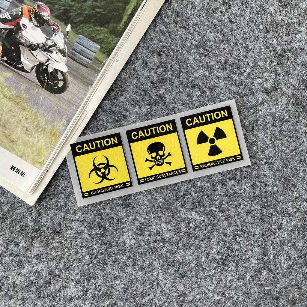 Наклейка на мотоцикл/автомобіль Resident Evil Umbrella: Водонепроникна та міцна наклейка