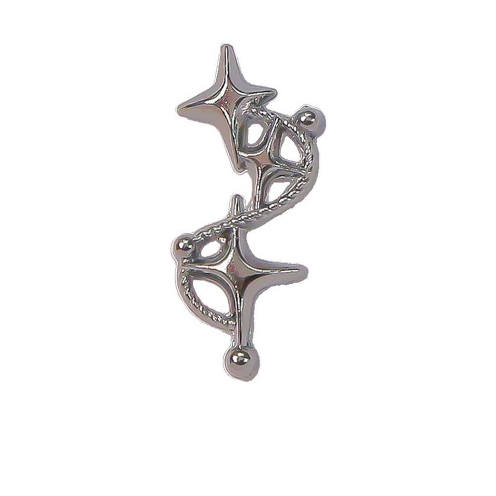 10Pcs/set Nail Rhinestones Zinc Zinc Alloy Butterfly Nail Accessories Zinc Zinc Alloy Star Nail Decorations  Nail Salon