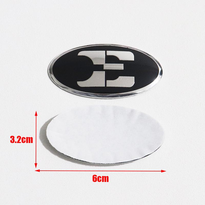 1Pc 3D Aluminium Car Steering Wheel Center Emblem Badge Sticker Decal for K2 K3 K5 KX5 GT Forte Rio Optima Sorento Accessories