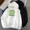 New Candy-colored Sweater, Frog Same Long-sleeved Fleece Top
