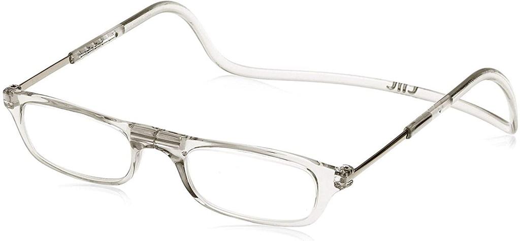 Readers Reading Glasses Clear Presbyopia (Click Reader)Clic +1.50