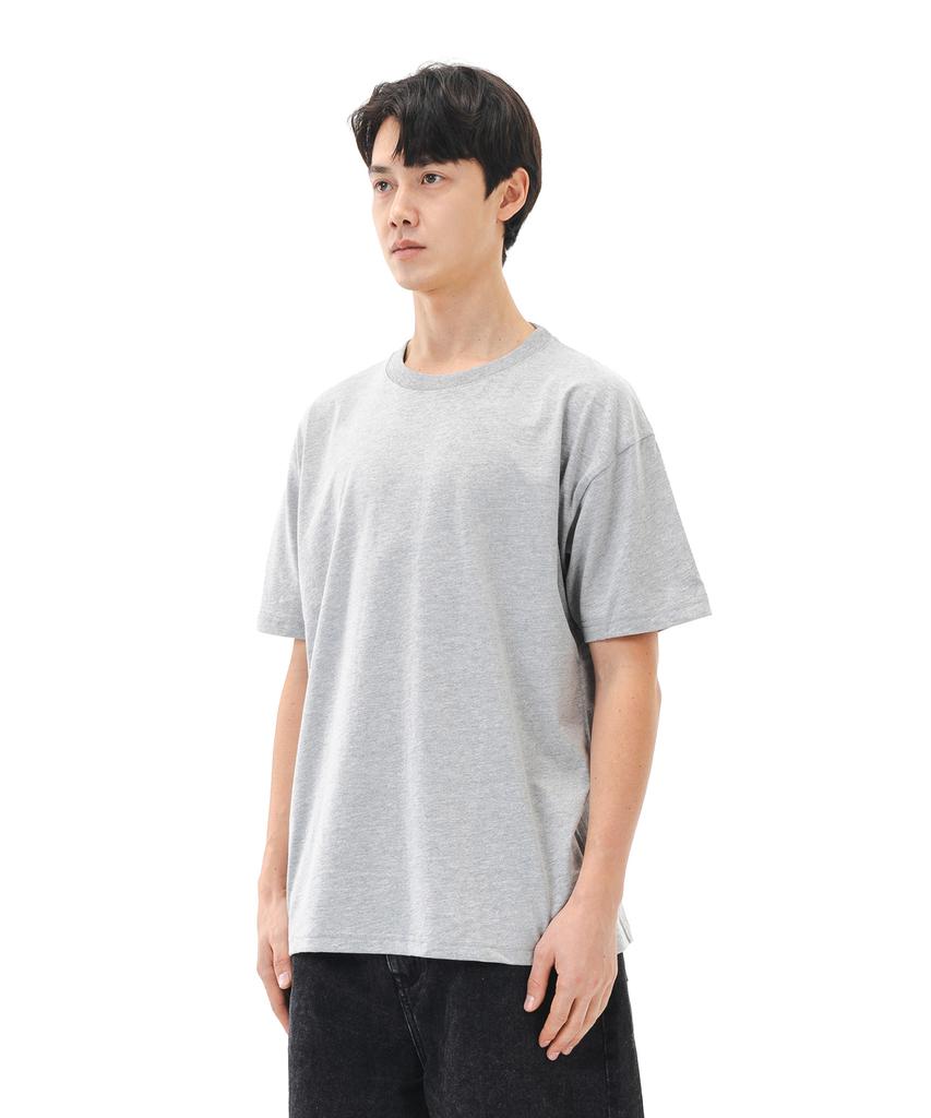 Leukeoseuteom The Essential 18S Plain Short Sleeve T-Shirt (Melange)