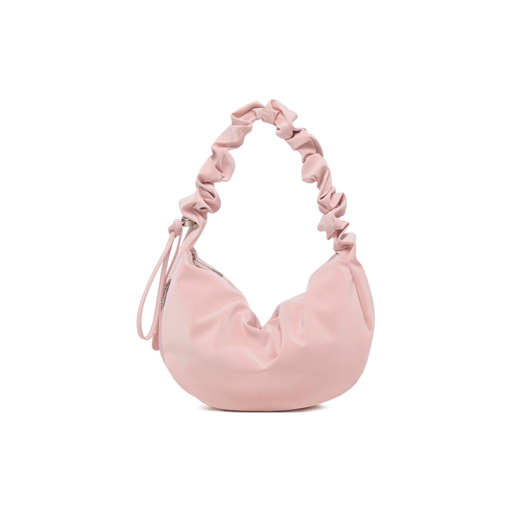 New CARLYN Artificial Leather One Shoulder Handbags Regular Women's Blossom Pink H73104020P