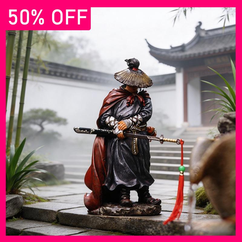 Collectibles sculptures heroes ancient style art ornaments entrance halls office decorations creative popular Chinese style gift