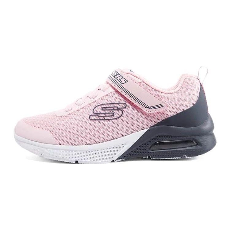 Skechers Comfortable Shock Absorbing Low Top Kids Running Shoes Kids sneakers Pink Black 302343L-LTPK 33.5