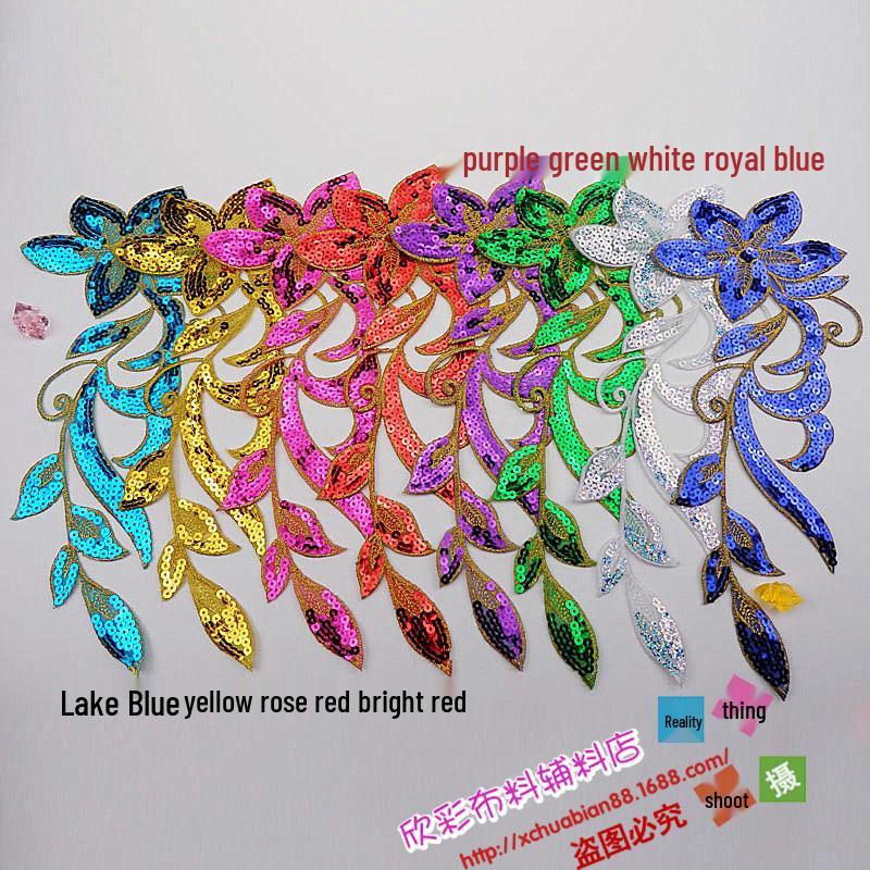 Boutique Cosplay Anime Dress with Embroidered Sequins, Ancient Costume Design, Applique 8639# Hot Stamping