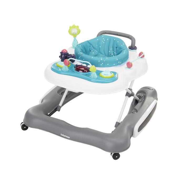Babymoov 5 In 1 Baby Walker Pusher - Height Adjustable - Foldable - From 6 Months