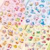 Cute Animals Candy Ghost Rabbit Drop 3D Relief Stickers Scrapbooking Diy Diary Stationery Sticker Decor Aesthetic Stickers