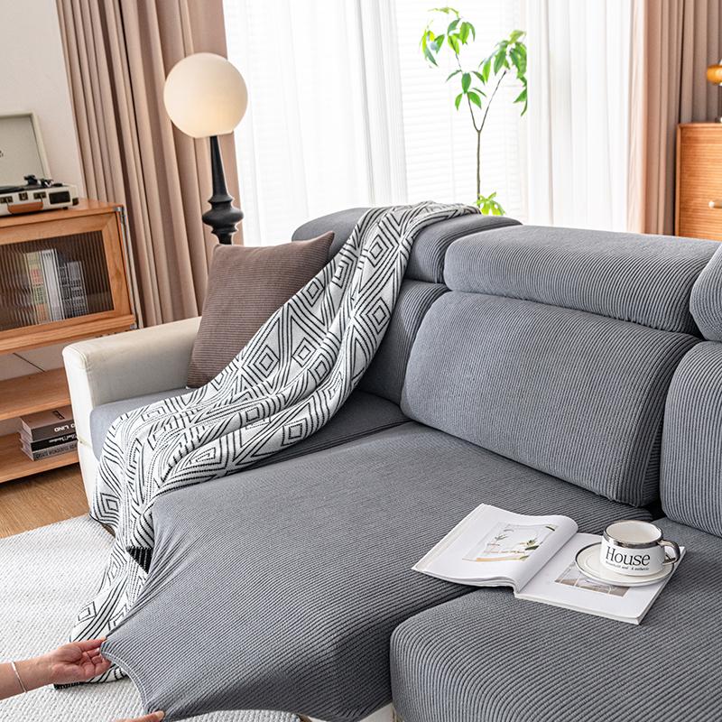 Sofa Seat Cushion Covers Stretch Sofa Slipcovers Couches Furniture Protector For Sectional Armchair Loveseat Pets Kids
