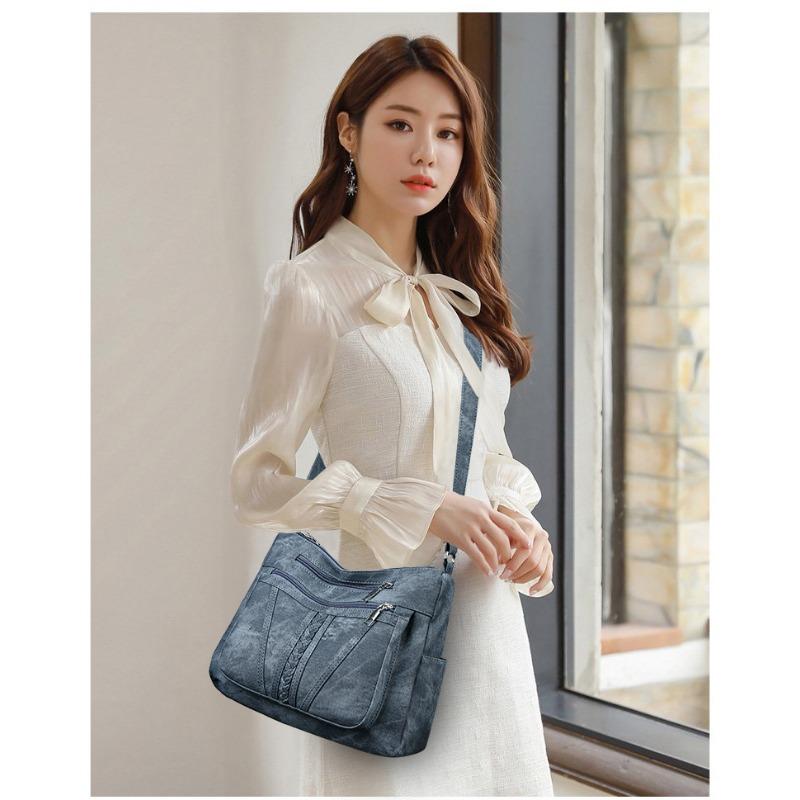 Ladies' Large Capacity Minimalist Crossbody Bag