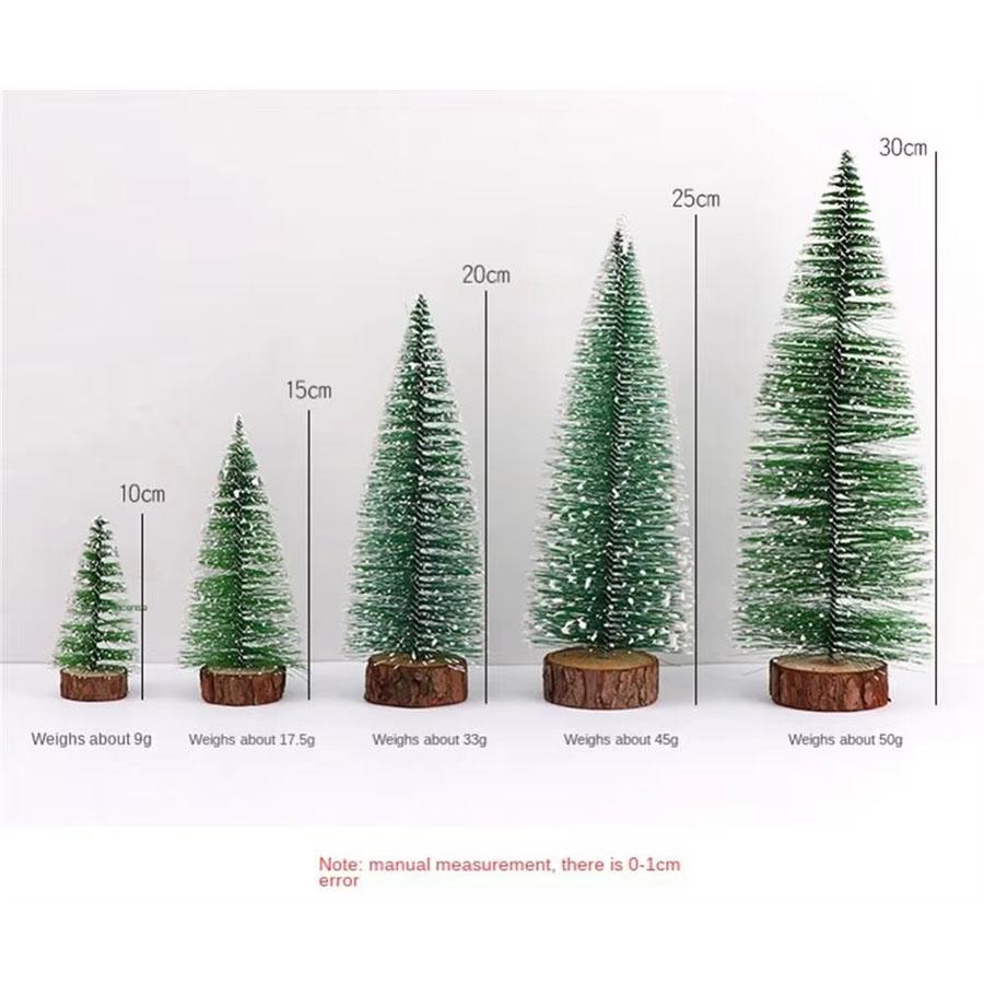 1 Stück Mini Weihnachtsbaum Künstlicher Schnee Simulation Frost Kiefer Desktop Dekorative Zubehör Weihnachtsbaumschmuck Dekoration Geschenk