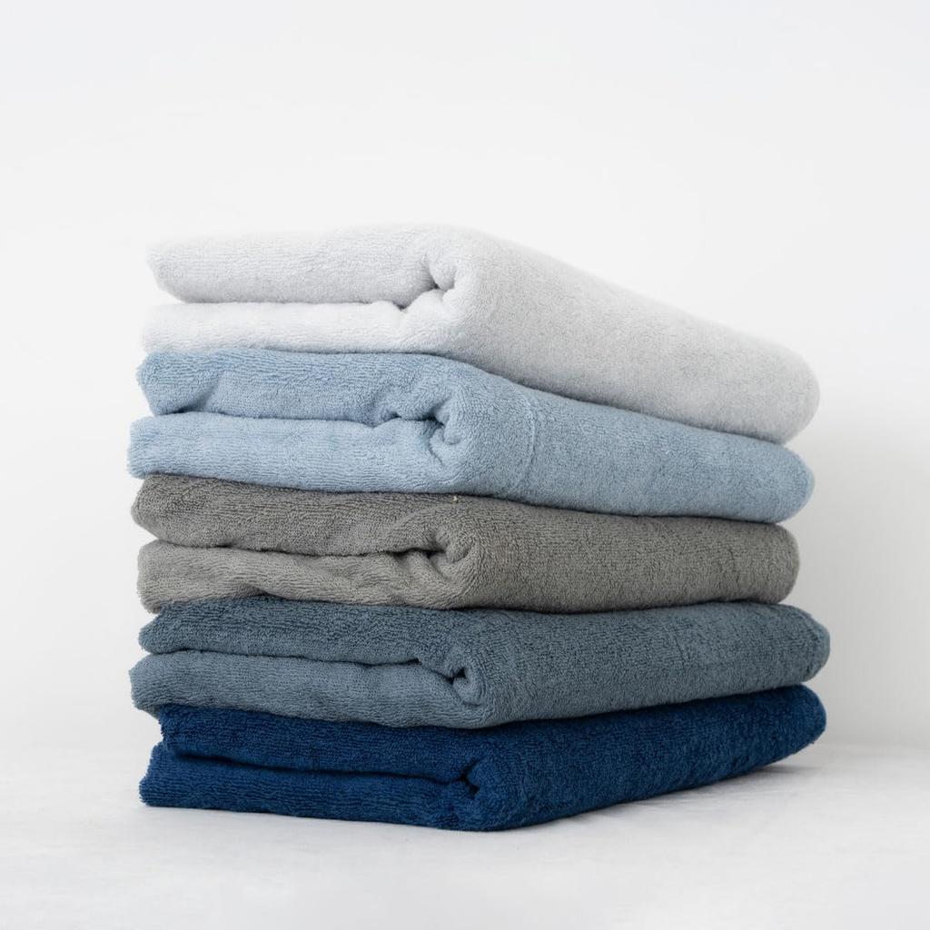 Imabari Towel Bath Made In Solid HUG TOWEL Certified Imabari Towel Towel, Japan, Color, 880, (Ruriiro)