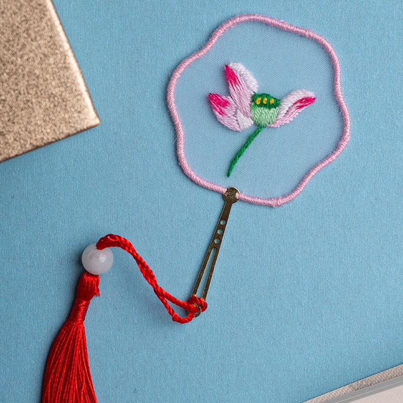 DIY Beginner Lu Embroidery Bookmark & Sachet Kit – Creative Handmade Gift
