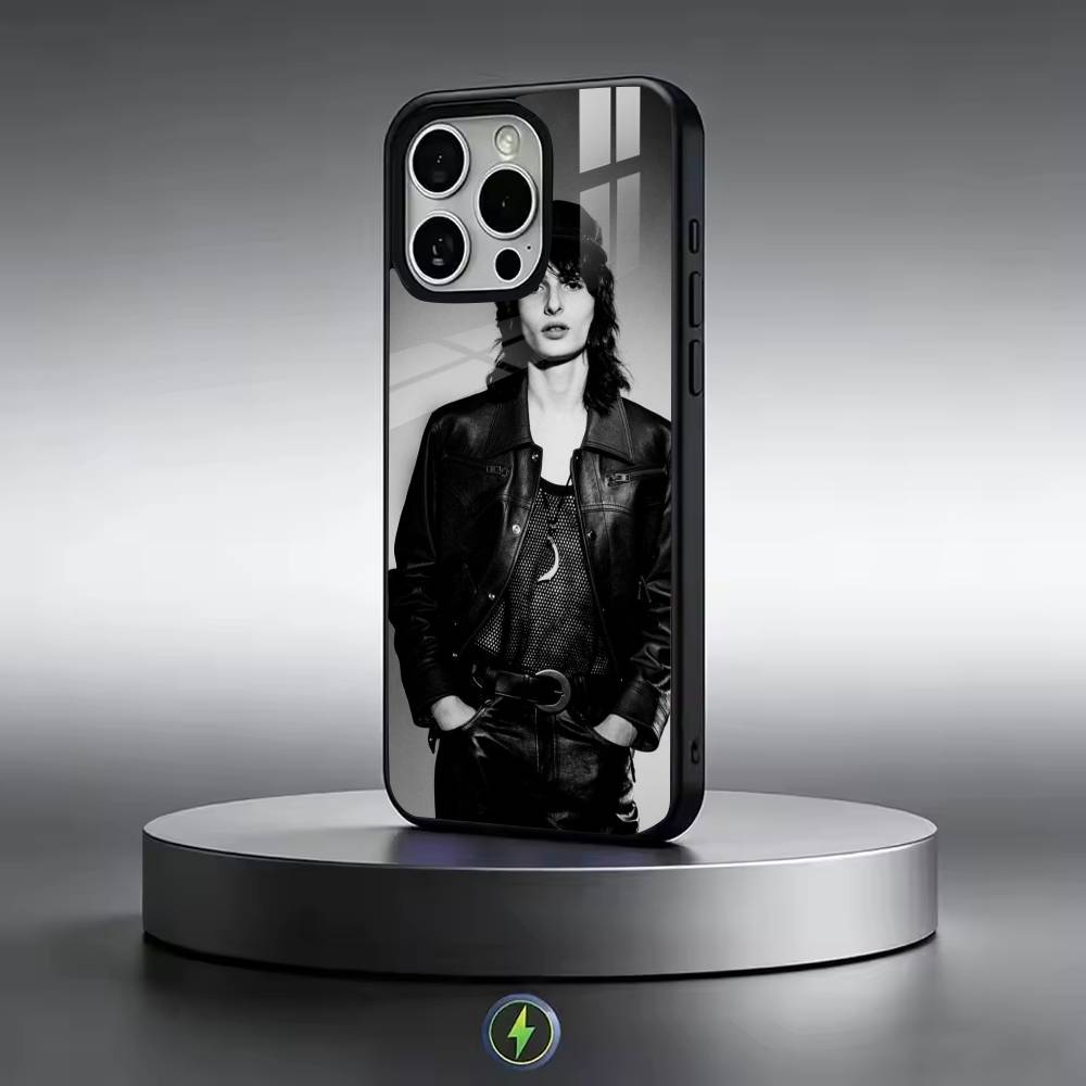 Finn W-Wolfhard A-Actor Phone Case For iPhone17,16,15,14,13,12,11 Plus,Pro Magnetic with Magsafe Wireless Charging iPhone17