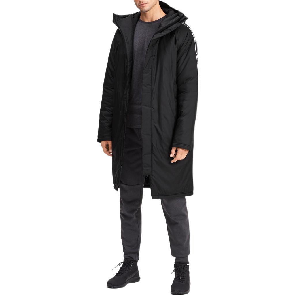 Puma Jaqueta com Capuz Quente de Cor Sólida Jaquetas Masculinas Preto 580823-01