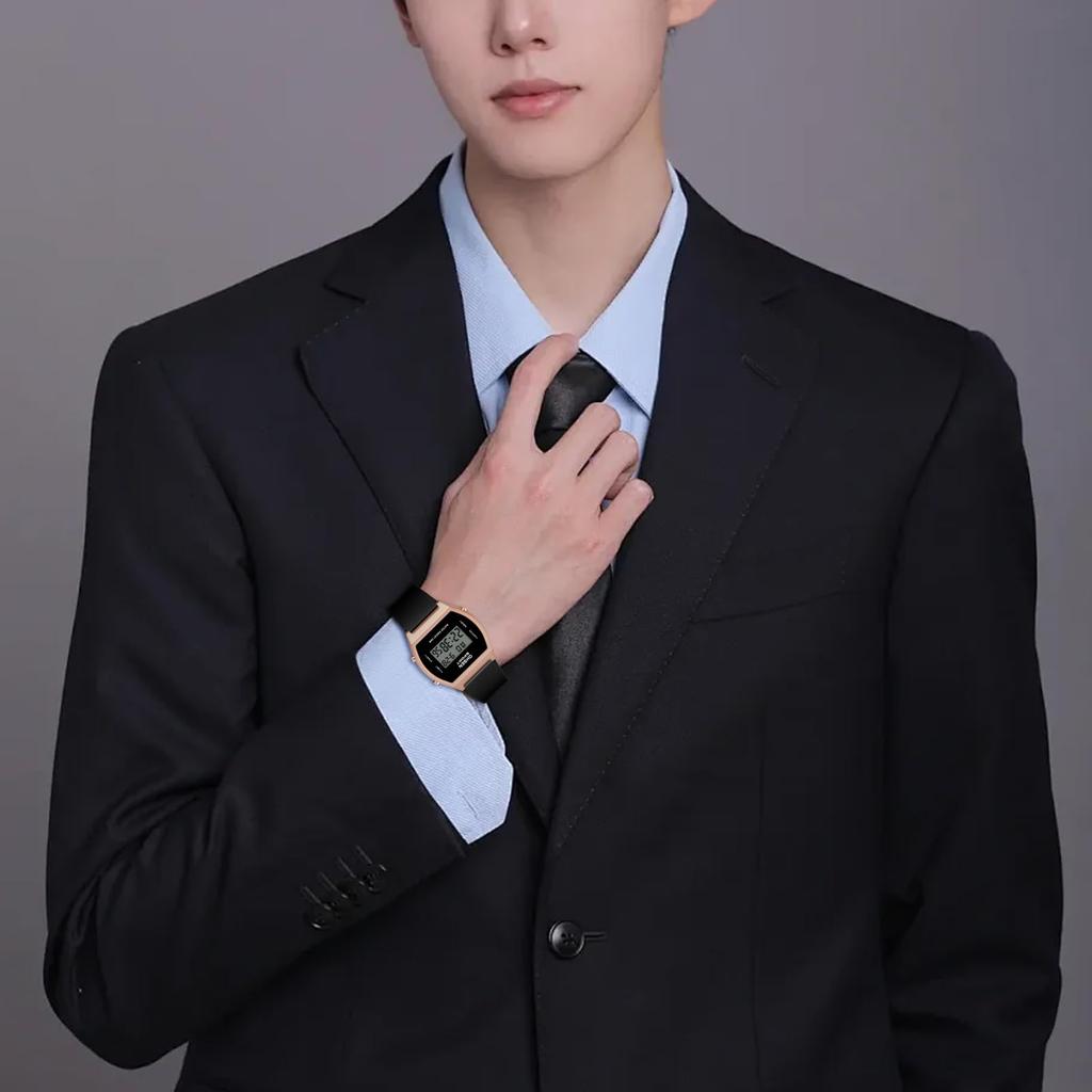 Sports Watch Silicone Digital Waterproof LED Alarm Stopwatch Men Women Cute Fashion Quartz Watch - Birthday Christmas Valentine's Day White Day Gift