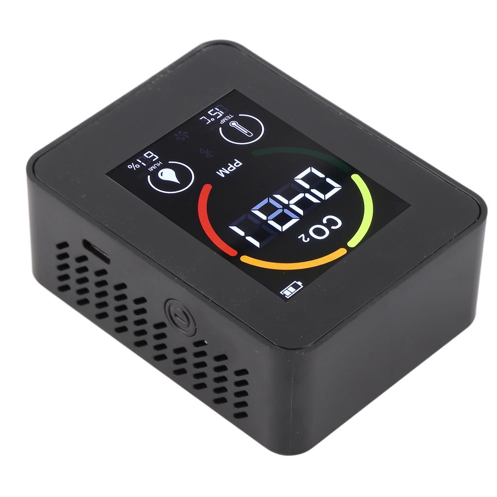 CO2 Detector Semiconductor Air Quality Monitor Temperature Humidity Sensor H8 Plus ZNAZGG01