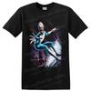Frozone T Shirt Ice Hero Surfing Wave Neon Action Movie Fan Graphic Tee Gift Unisex T-Shirt