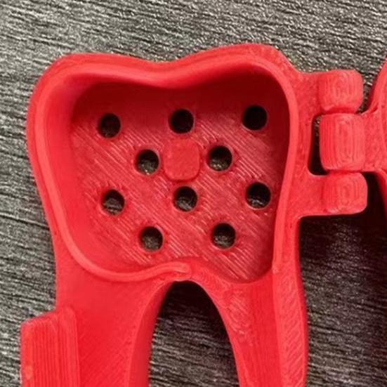 5Pcs Toothbrush Head Box Travel Toothbrush Head Case Tooth-Shaped Protective Box with Lid for Home