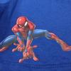Spiderman blaues T-Shirt- und Short-Set - - Blau