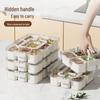 Kitchen Spice and Condiment Storage Box with Sealed Fresh-Keeping Compartments