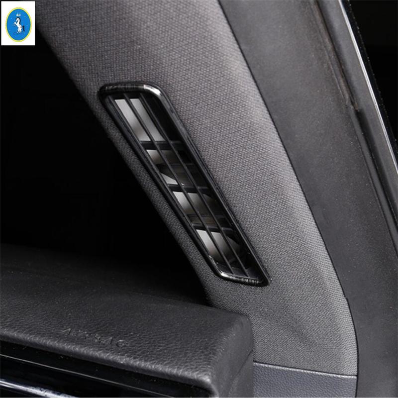 ABS Car Inner Window A-pillar Air Outlet Frame Decor Cover Trim For Volkswagen Arteon 2018 - 2024 Interior Refit Kit Accessories