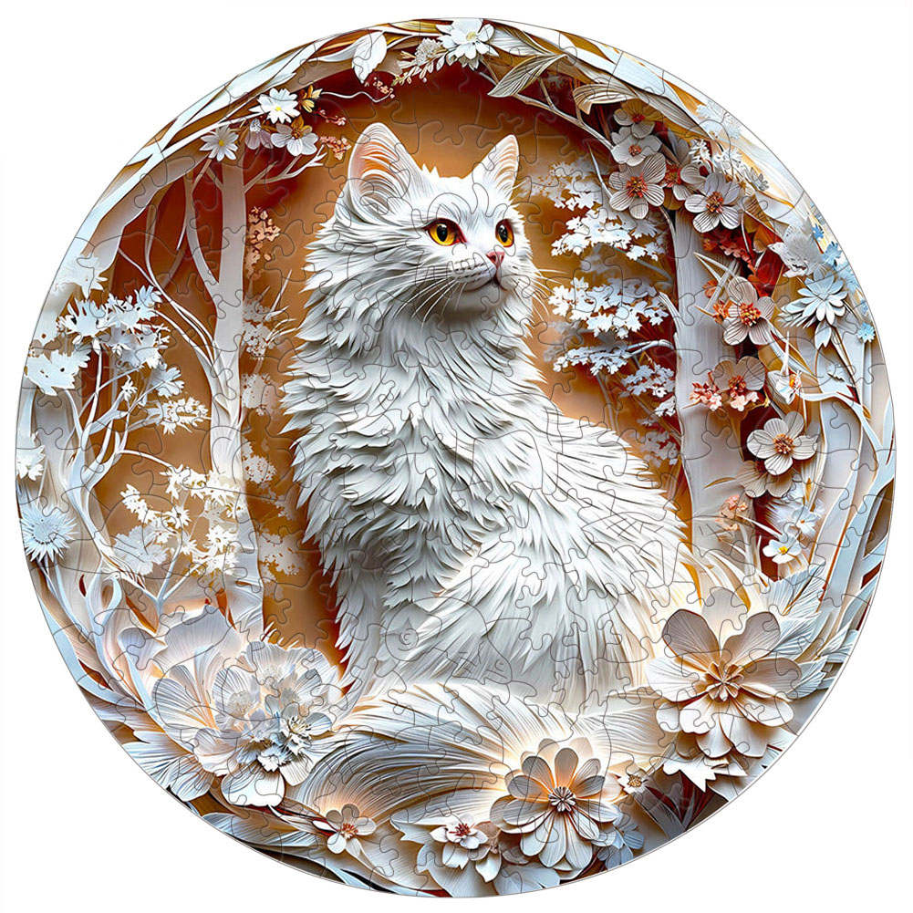 Unique Wooden Animal Jigsaw Puzzles Colorful Rabbit Cat Dog 3D Puzzle Gift Interactive Toy for Adults Kids Educational Jigsaws