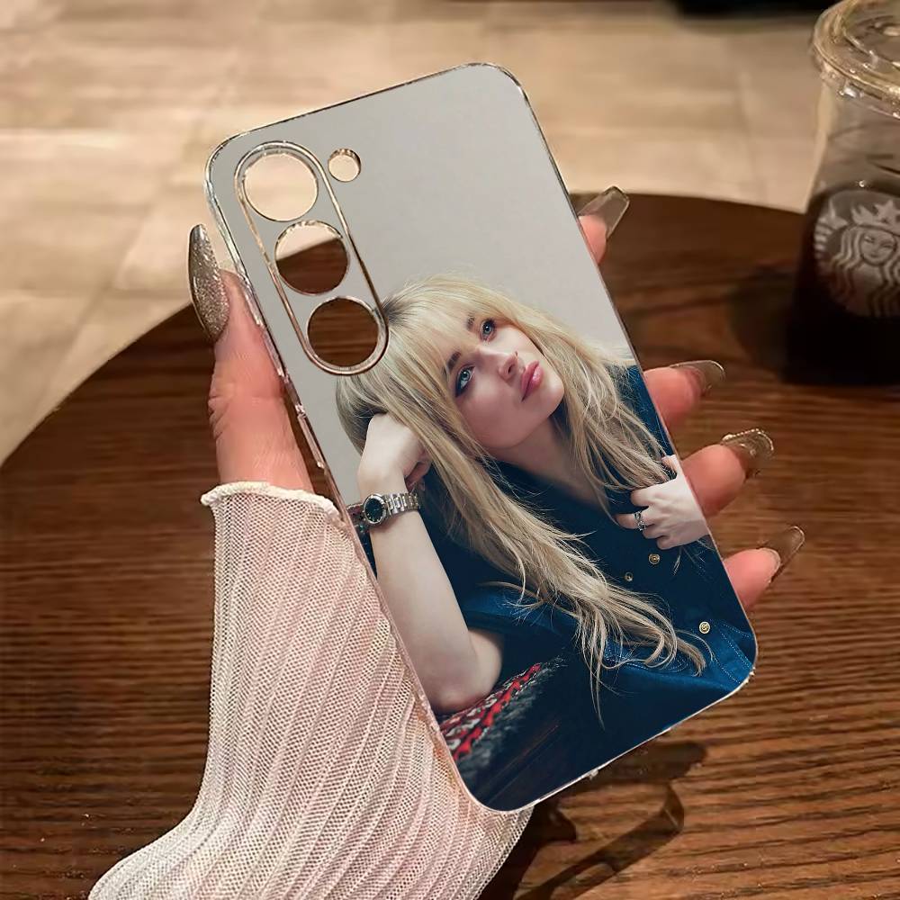 Singer S-Sabrina C-Carpenter Phone Case For Samsung Galaxy A71,A70,A52,A51,A40,A30 Transparent Cover