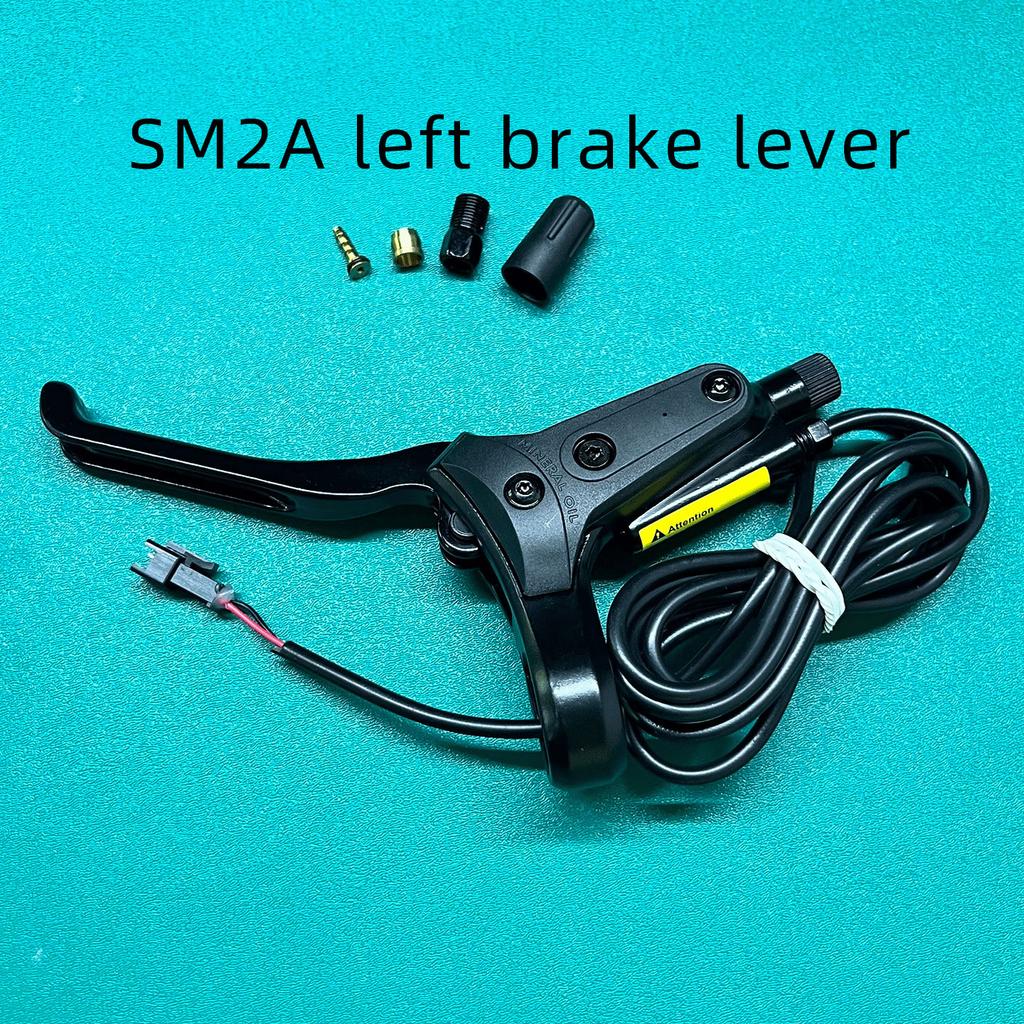 NFOX SM2A electric bicycle hydraulic disc brake handle with four piston two piston calipers 2-pin 3-pin power-off Accessories