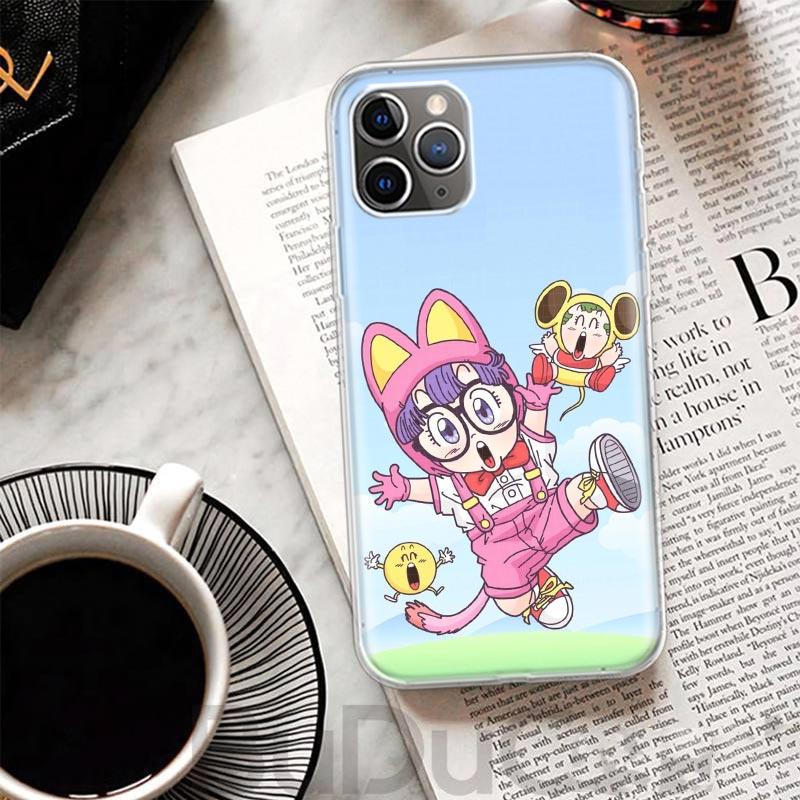 Arale Dr Slump Cover For iPhone 17 Air 16 16E 15 Pro Max 14 Plus 13 Mini Phone Case 12 11 7 8 SE Customized Print Shell 16 15 Pr