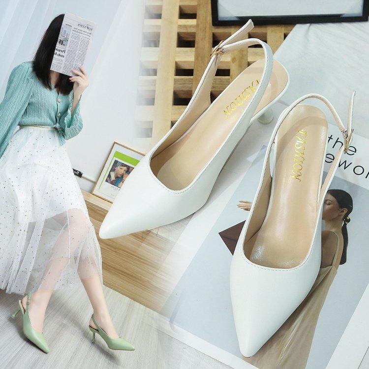 Seasonal spot 2021 new leather fashion single shoes Korean version fairy style small leather shoes work shoes